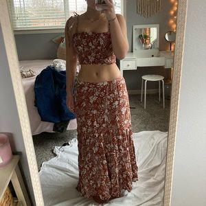 American Eagle 2-piece skirt set women’s xs